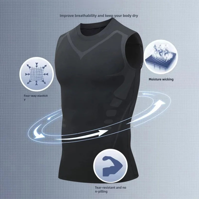 Apollo One — Men's Compression Tank Top